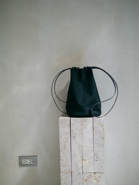 Woven drawstring Bucket Bag - 52 GAGE