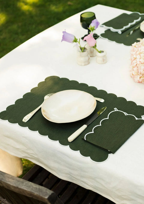 TOMETE Linen Placemats - 52 GAGE
