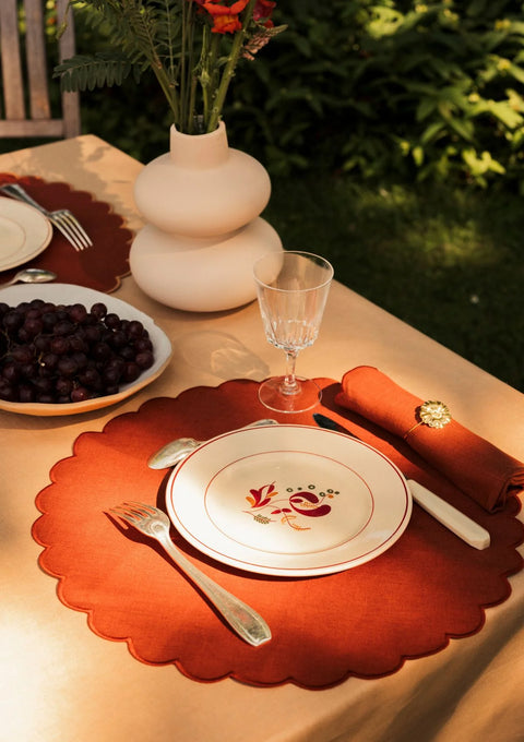 TOMETE Linen Placemats - 52 GAGE