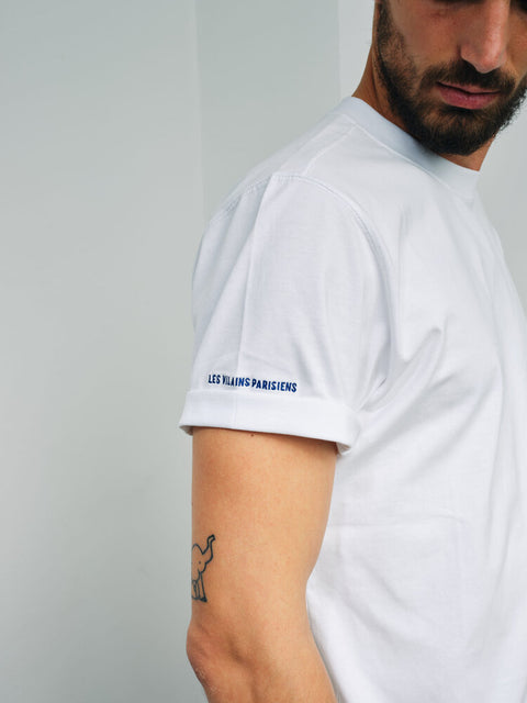 white iconic high quality cotton t-shirt