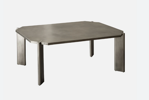 The Yuuki Stainless Steel Coffee Table - 52 GAGE