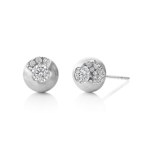 WILD COAST SPHERE FLOATING STUD EARRINGS