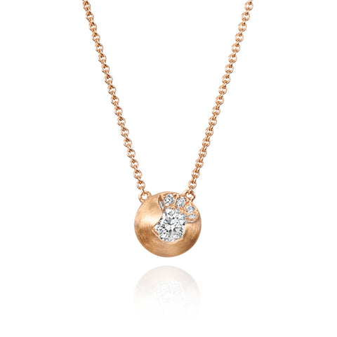 WILD COAST SPHERE FLOATING STUD NECKLACE