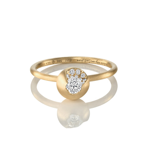 WILD COAST SPHERE FLOATING STUD RING