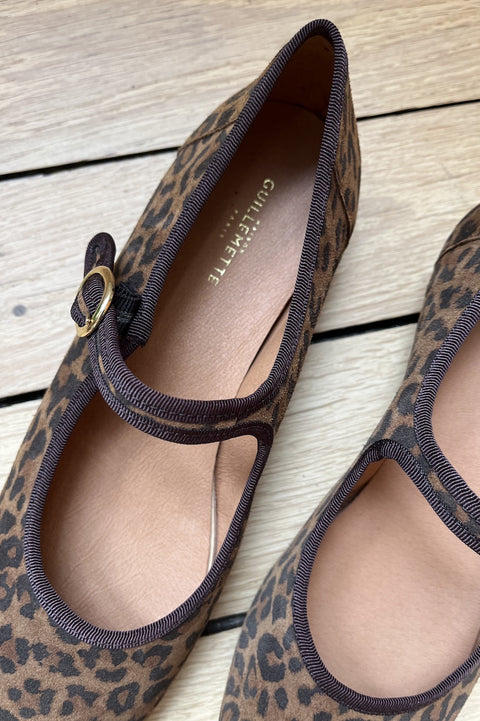 BILLIE BALLERINAS SHOES LEOPARD