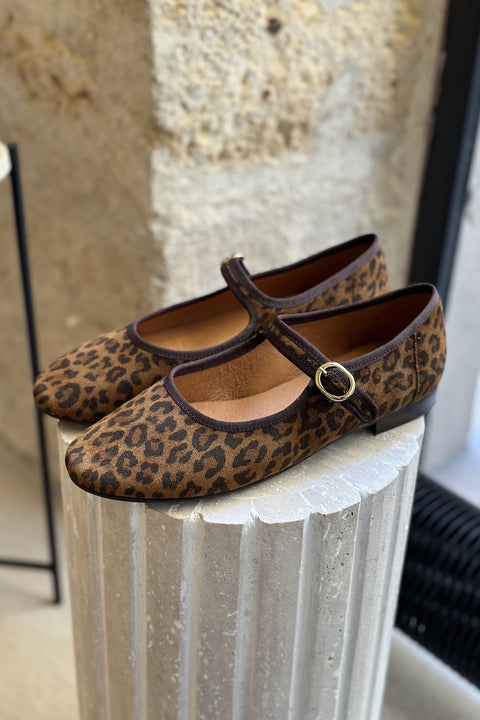 BILLIE BALLERINAS SHOES LEOPARD