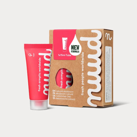 Nuud Care All-Natural Deodorant Starter Pack (Red) 15ml - 52 GAGE