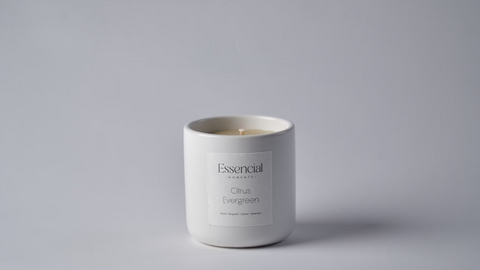 Citrus Evergreen Amara Candle by Essencial Moments