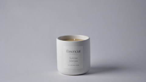 Sunrise Dances Amara Candle by Essential Moments