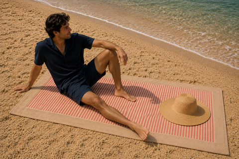 Striped Beach Towel
