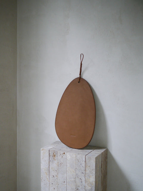 Kamaro'an Woven Pebble Mirror - handcrafted Taiwanese home accessory Hong Kong | 52 GAGE