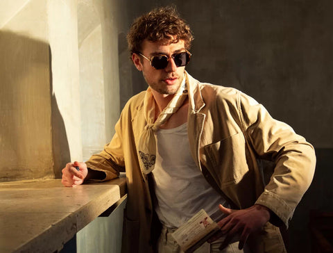 Italian sunglasses Zanzibar Metal Explorer - 52 GAGE