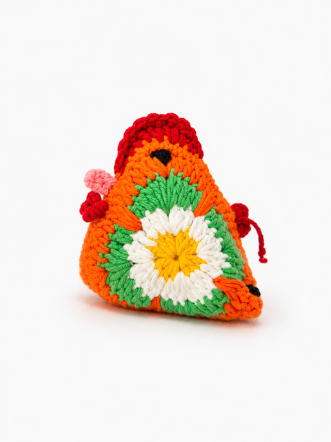 Crochet Lucky Chicken Rooster Small Coco 🐓✨