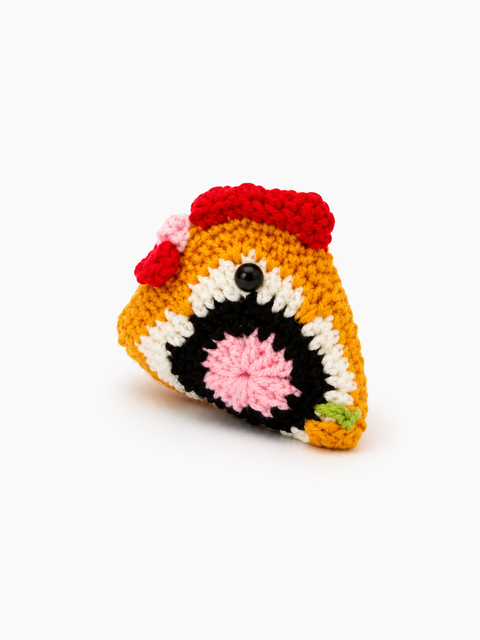 Crochet Lucky Chicken Rooster Small Coco 🐓✨
