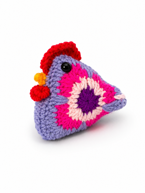 Crochet Lucky Chicken Rooster Small Coco 🐓✨