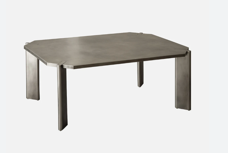 The Yuuki Stainless Steel Coffee Table