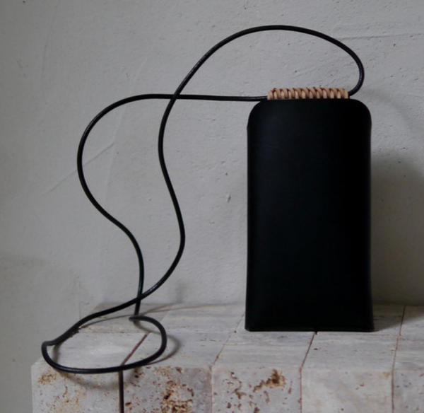 KAMARO'AN woven台湾　iphone pouch natural Kamaro'an Woven iPhone Pouch | Leather Pouch | 52 GAGE