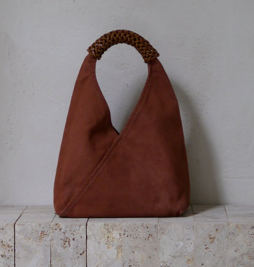 Woven Triangle Bag