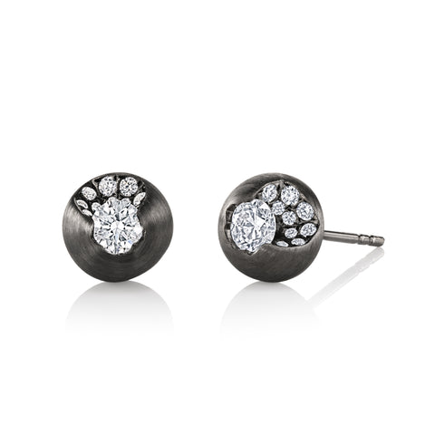 WILD COAST SPHERE FLOATING STUD EARRINGS