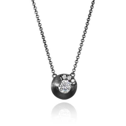 WILD COAST SPHERE FLOATING STUD NECKLACE