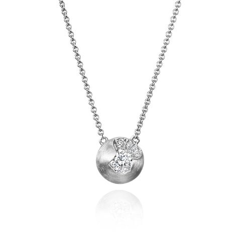WILD COAST SPHERE FLOATING STUD NECKLACE