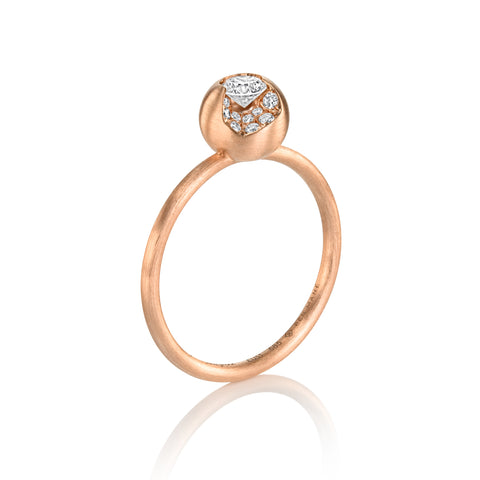 WILD COAST SPHERE FLOATING STUD RING