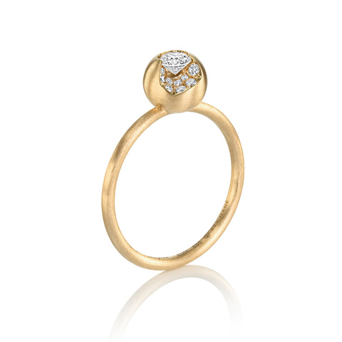 WILD COAST SPHERE FLOATING STUD RING