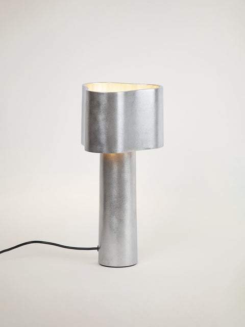 Stem Design Coy Table Lamp in Aluminium - designer lighting Hong Kong | 52 GAGE