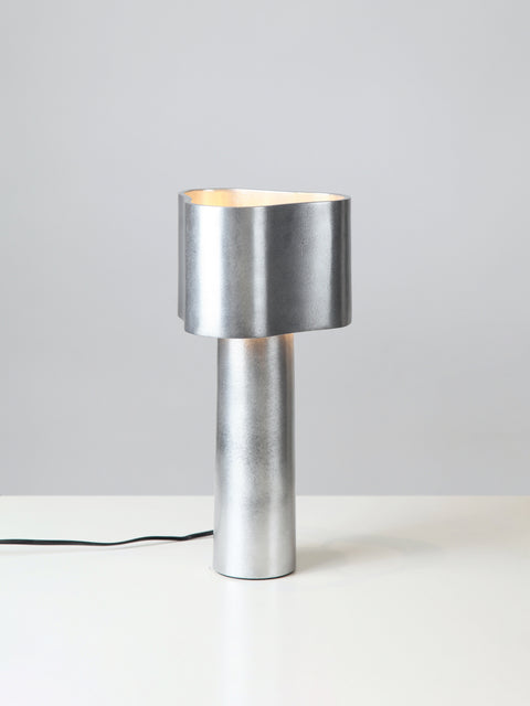 Stem Design Coy Table Lamp in Aluminium - designer lighting Hong Kong | 52 GAGE