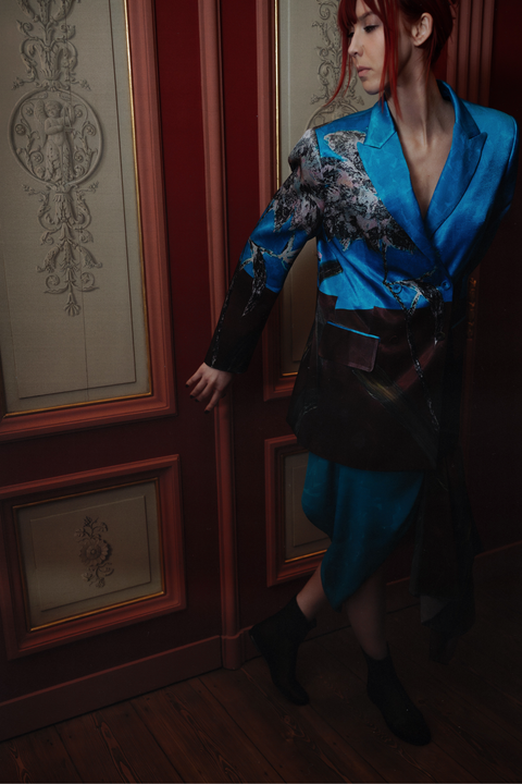 Katerin Theys Joey in Wl Turquoise Brown - Collection 13 SS26