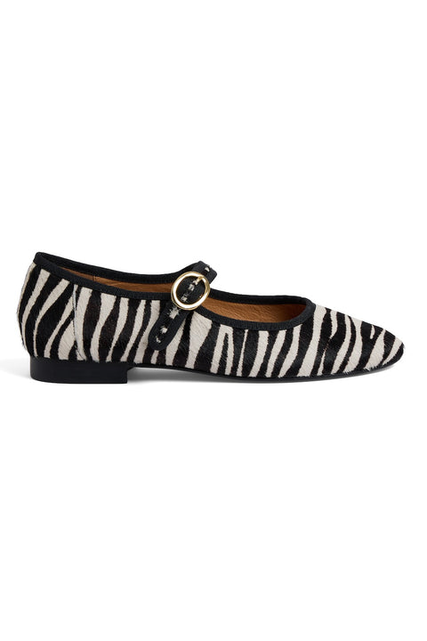 BILLIE BALLERINAS SHOES ZEBRAS