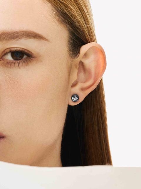 WILD COAST SPHERE FLOATING STUD EARRINGS