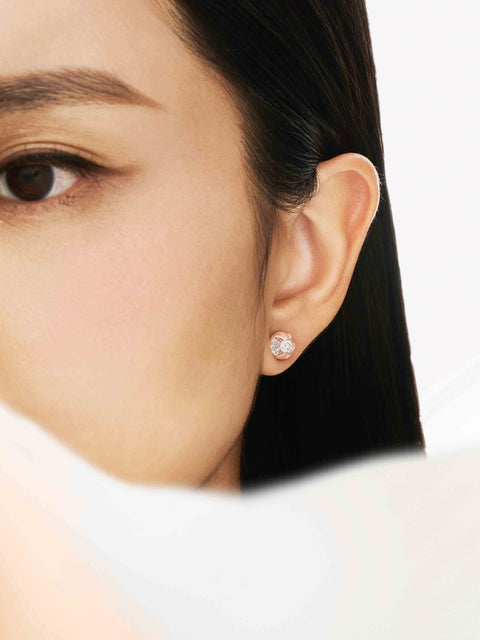 WILD COAST SPHERE FLOATING STUD EARRINGS