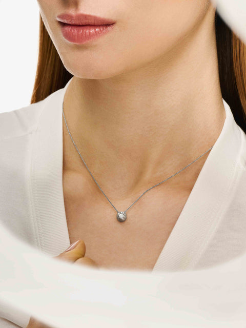 WILD COAST SPHERE FLOATING STUD NECKLACE
