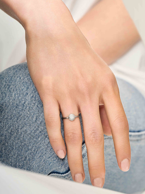 WILD COAST SPHERE FLOATING STUD RING