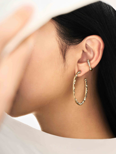 WILD COAST QUARTER EARCUFF